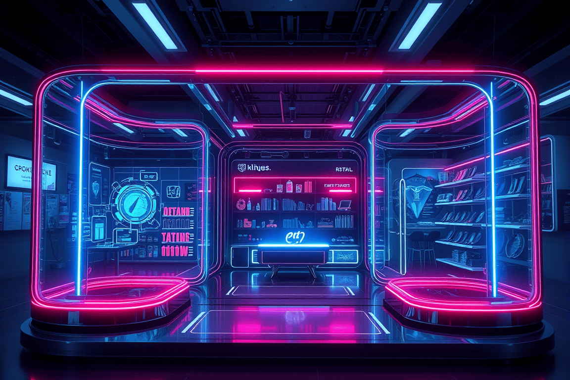 Futuristic Tech Interface